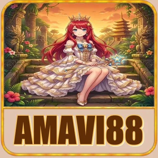 Pratinjau visual kanal unduhan amavi88 APK resmi 512×512